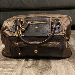 Tod’s Brown Purse with Leather Details